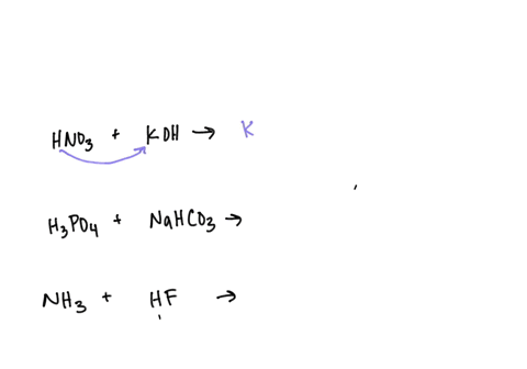 write-a-bronsted-lowery-acid-base-equation-for-the-reaction-between-each-pair-of-species-assume-each-species-is-aqueous-show-your-workings-a-nitric-acid-and-potassium-hydroxide-b-phosphoric-77423