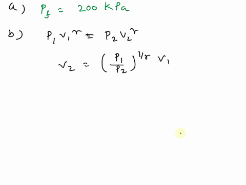 a-25-mol-sample-of-an-ideal-gas-with-a-molar-specific-heat-cv52r-always-starts-at-pressure-150105-pa-and-temperature-350k-the-gas-is-compressed-adiabatically-to-200kpa-a-determine-the-final-11195