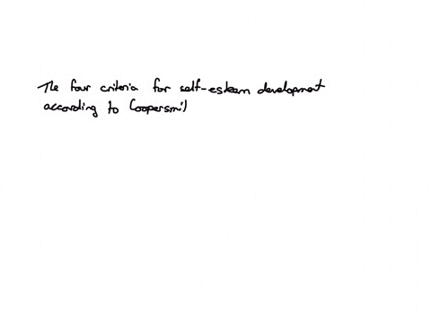 question-40-15-mathrmpts-according-to-coopersmith-there-are-four-criteria-upon-which-self-esteem-develops-which-one-of-the-following-is-not-one-of-the-criteria-feeling-important-or-slesificant-teine-t