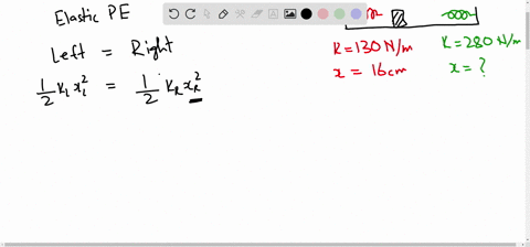 a-200-mathrmg-block-slides-back-and-forth-on-a-frictionless-surface-between-two-springs-as-shown-i-2-16502