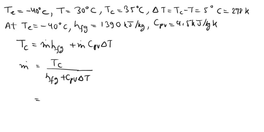 SOLVED A twostage low temperature NH3 refrigeration plant with shell