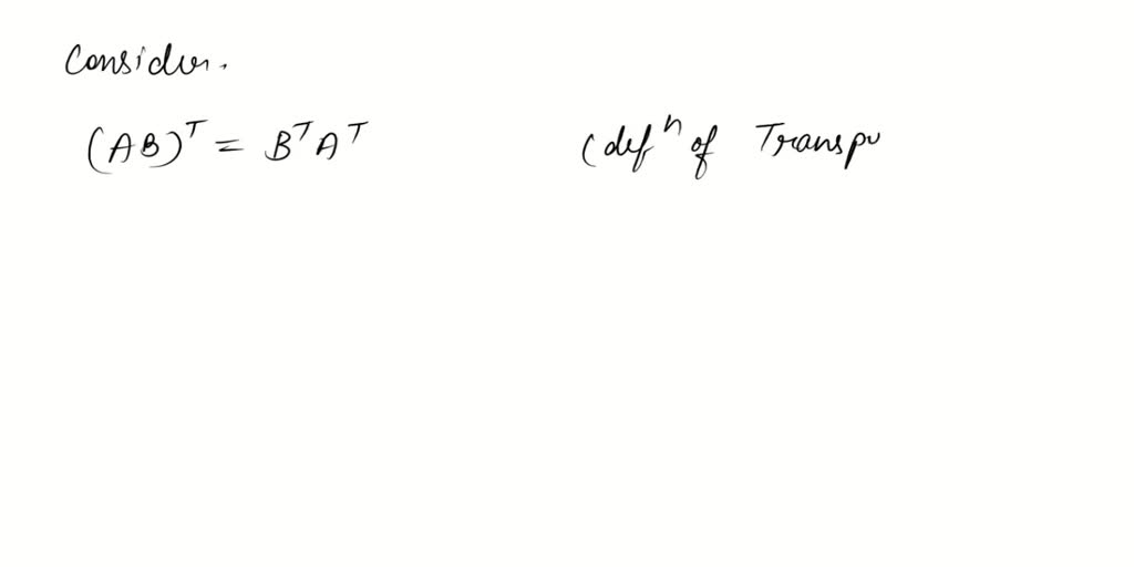 VIDEO solution 7. (a) Show that if A is invertible and orthogonally