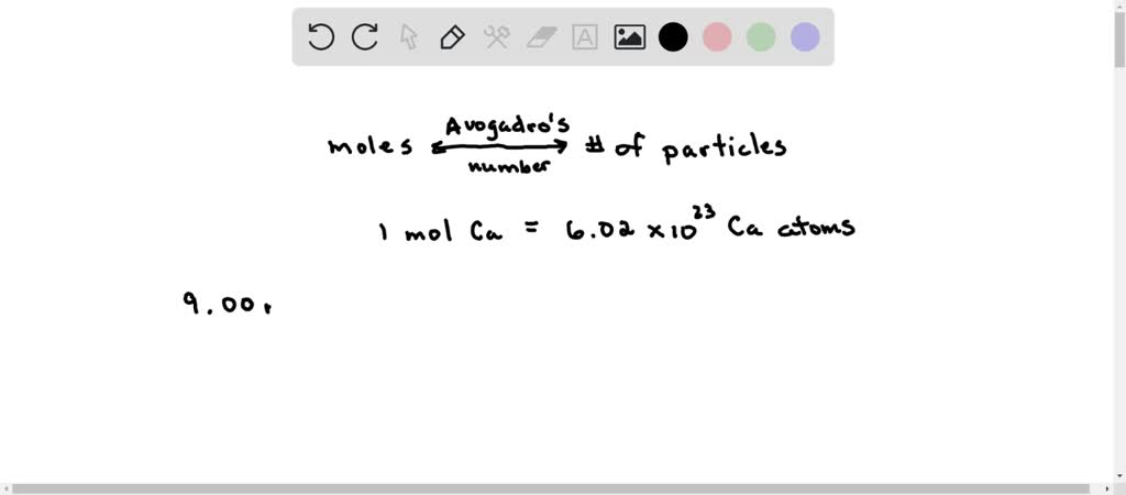 Solved Calculate The Number Of Atoms In An G Sample Of Calcium