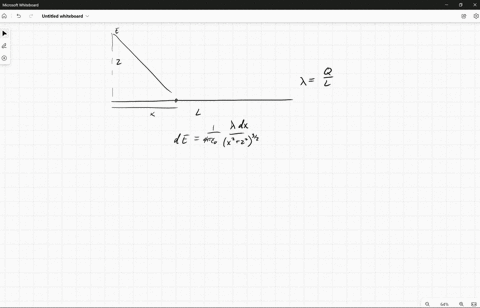 find-the-electric-field-distance-z-above-one-end-of-straight-line-segment-of-length-l-see-figure-which-carries-uniform-line-charge-a-check-that-vour-formula-is-consistent-with-what-you-expec-19074