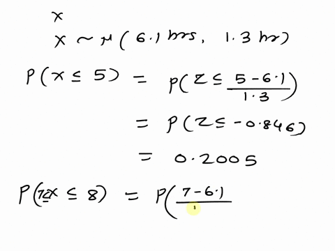 the-times-per-week-a-student-uses-a-lab-computer-are-normally-distributed-with-a-mean-of-61-hours-and-a-standard-deviation-of-13-hours-a-student-is-randomly-selected-find-the-following-proba-10677