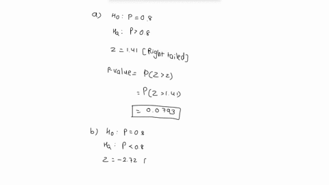 consider-using-a-2-test-to-test-ho-p-08-determine-the-p-value-in-each-of-the-following-situations-round-your-answers-to-four-decimal-places-use-salt-a-ha-p-082-141-b-ha-p-082-272-c-ha-p-082-45348