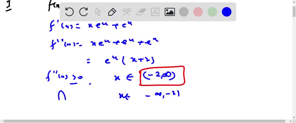 Solved Determine The Intervals Of Concavity For The Graph Of The