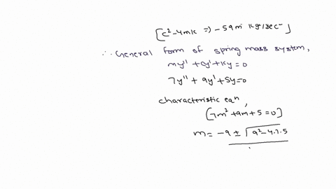 point-a-spring-with-a-7-kg-mass-and-a-damping-constant-9-can-be-held-stretched-meters-beyond-its-natural-length-by-a-force-of-5-newtons-suppose-the-spring-is-stretched-2-meters-beyond-its-na-52926