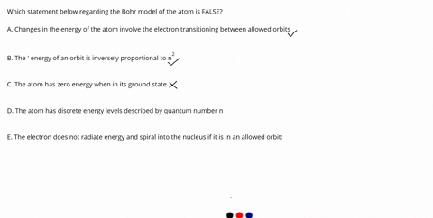 question-2-which-statement-below-regarding-the-bohr-modelof-the-atom-is-false-changes-in-the-energy-of-the-atom-involve-the-electron-transitioning-between-allowed-orbits-the-energy-of-an-orb-87462