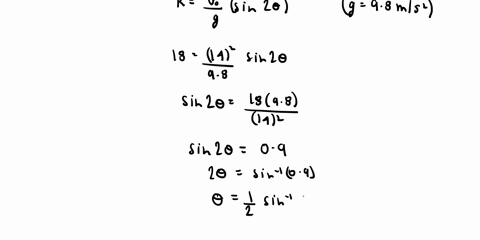 a-soccer-player-kicks-a-ball-with-an-initial-speed-of-14-mathrmm-mathrms-at-an-angle-theta-with-the-62632