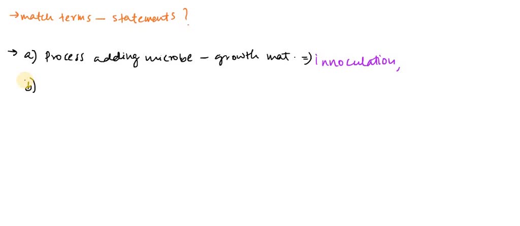 SOLVED: Please match the terms to the statements that most accurately ...
