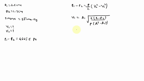 a-find-the-flow-velocity-measured-by-a-venturi-meter-figure-1-express-your-answer-in-terms-of-some-or-all-of-the-variables-p1-a1-p2-a2-and-b-a-venturi-tube-is-measuring-the-flow-of-water-it-37443