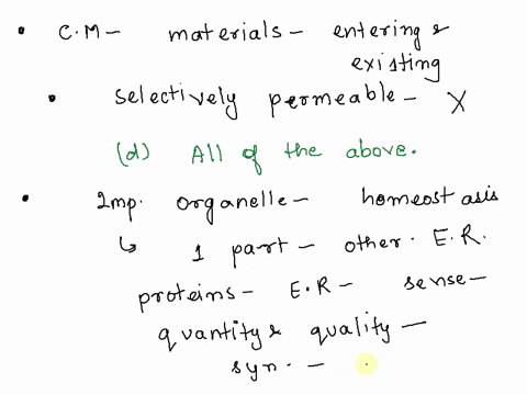the-cell-membrane-encloses-the-contents-of-a-ccll-allows-material-t0-cnter-and-ieave-the-cell-is-selectively-permeable-all-of-the-above-one-important-organelle-that-helps-maintain-homcostasi-24853