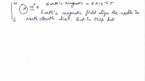 a-current-carrying-wire-oriented-north-south-and-laid-over-a-compass-deflects-the-compass-10circ-to-16042