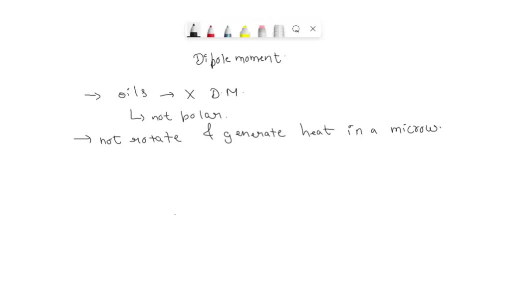 SOLVED Microwave ovens work by causing polar molecules (for example