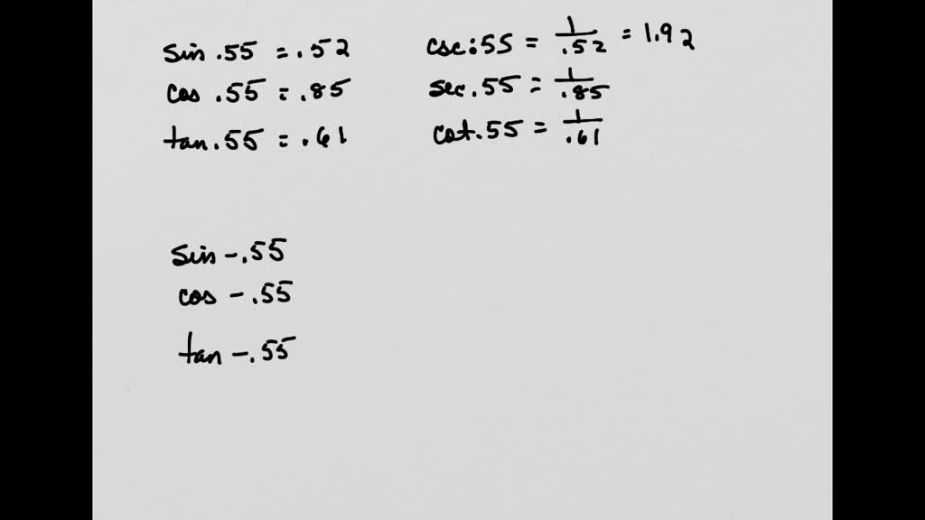 solved-use-a-calculator-to-evaluate-the-six-trigonometric-functions