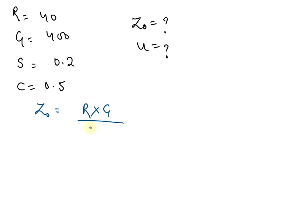 SOLVED A telephone line has the following parameters R = 40 Î©/m, G
