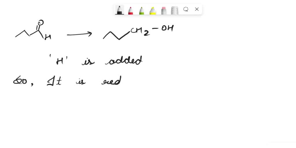 SOLVED: For the following conversion, identify if the starting material ...