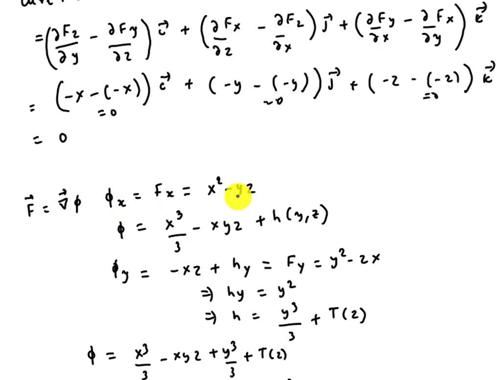 Show that the vector (x^2 - yz)i⃗ + (y^2 - zx)j⃗ + (z^2 -