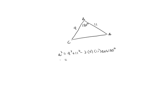 use-the-law-of-cosines-to-solve-the-triangle-round-your-answers-to-two-decimal-places-a130b9c11-8-c-o-a-need-help-40338