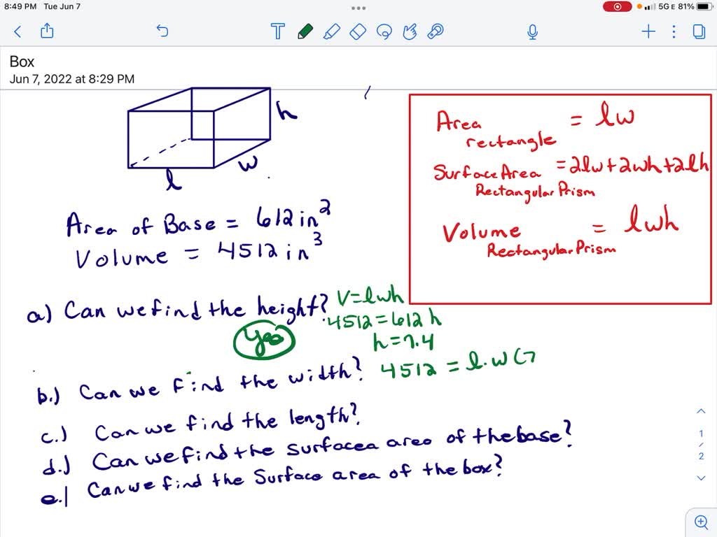 SOLVED PLEASE HELP!!!!!!!!!!An open storage box is shaped like a