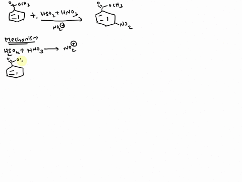 questions-write-equation-for-the-mechanism-of-the-nitration-of-methyl-benzoate-by-the-sulfuricnitric-acid-mixture-draw-resonance-canonical-structures-for-all-the-possible-cationic-intermedia-22084