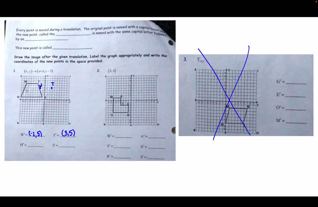 SOLVED: Translasi Yang Memindahkan Titik Asal (0,0) Ke (2,1), Kemudian ...