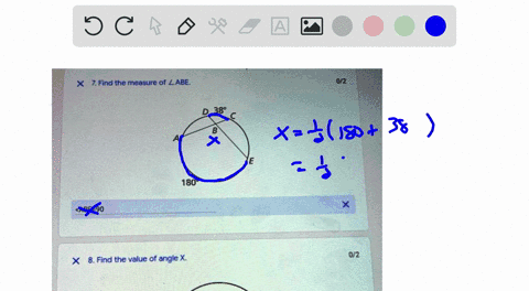 7-find-the-measure-of-labe-02-380-1809-abe-90-02-8-find-the-value-of-angle-x-b-538-418-d-a-x665-17109