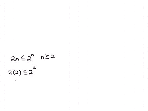 prove-by-induction-that-2n-2n-for-n-greater-than-or-equal-2-12393