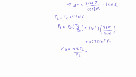 one-mole-of-an-ideal-monatomic-gas-with-an-equation-of-state-pv-rt-begins-at-pressure-p-1-x-105-nm2-and-temperature-t-300-k-and-is-taken-through-the-following-cycle-a-2000-j-of-heat-is-added-36646