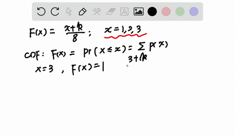 the-discrete-random-variable-x-has-cumulative-distribution-function-fz-defined-by-fz-rd-i-123-a-find-the-value-of-k-b-write-down-f26-th-find-the-probability-distribution-of-x-pxx-77393