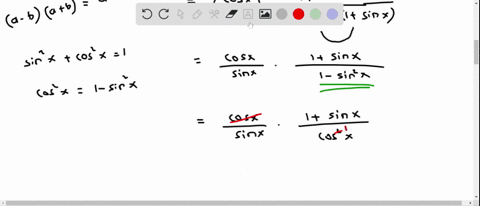 verify-that-the-following-trigonometric-equation-is-an-identity-cotx-secxcscx-l-1-sinx-given-that-cose-and-0-0-t-find-the-exact-value-of-sin-31453