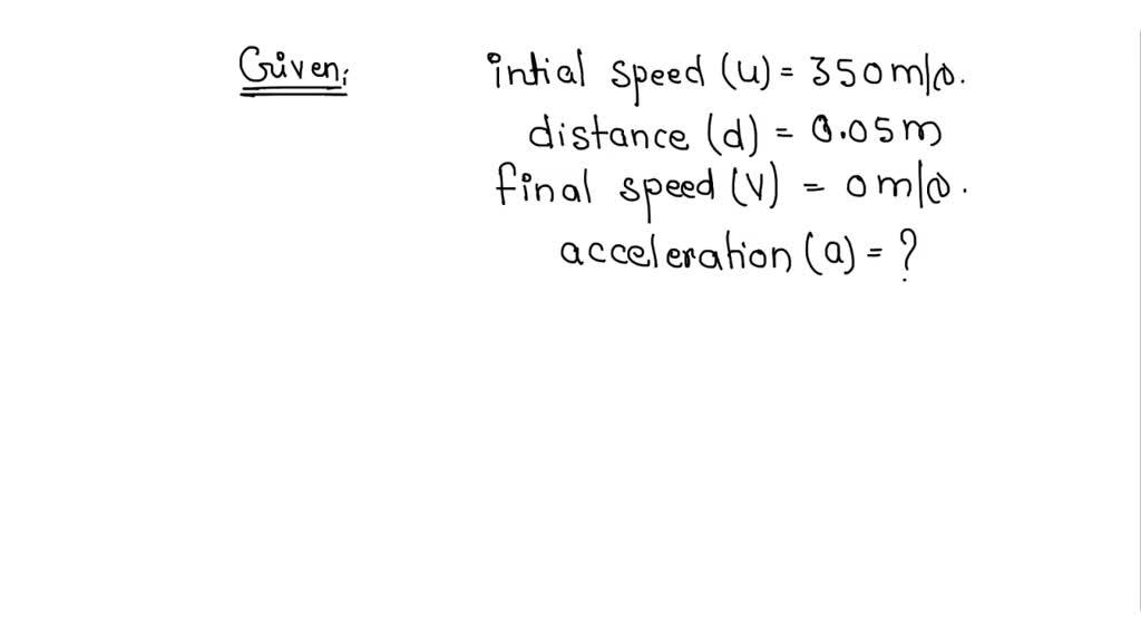 SOLVED: A bullet is moving at a speed of 350 m/s when it embeds into a ...