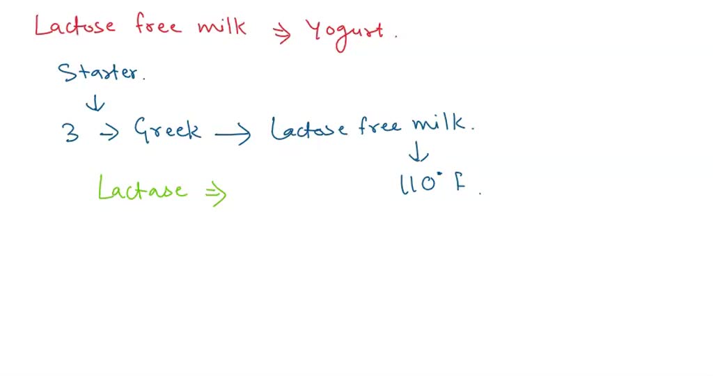 Can You Make Yogurt With Lactose Free Milk
