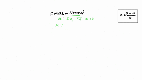 for-a-process-that-follows-the-normal-distribution-with-mean-50-and-standard-deviation-of-10-determine-the-probability-of-the-process-producing-a-result-of-35-or-less-39908