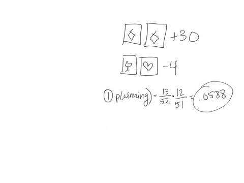 suppose-that-you-and-a-friend-are-playing-cards-and-you-decide-to-make-a-friendly-wager-the-bet-is-that-you-will-draw-two-cards-without-replacement-from-a-standard-deck-if-both-cards-are-dia-69577