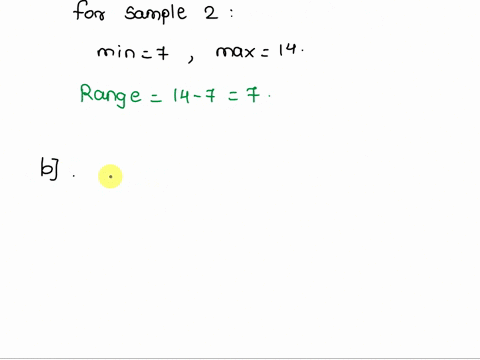 Sample Inner Range If you have the following measures for two samples: Sample 1: mean =15 ...