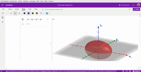 use-traces-to-sketch-and-identify-the-surface-4x2-9y2-9z2-36-2