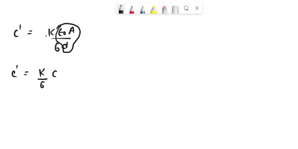SOLVED A 6 volt battery is connected to a parallel plate capacitor