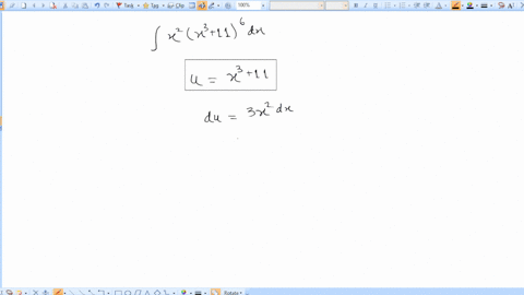 use-a-change-of-variables-to-evaluate-the-following-indefinite-integral-x2x3-11-dx-determine-a-change-of-variables-from-x-to-u-choose-the-correct-answer-below-oa-ux3-0-b-ux3-11-0-c-u-x8-11-0-79324