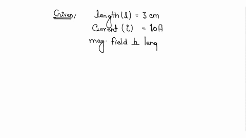 a-30cm-wire-carrying-a-current-of-10a-is-placed-inside-a-solenoid-perpendicular-to-its-axis-the-magnetic-field-inside-the-solenoid-is-given-to-be-027t-what-is-the-magnetic-force-on-the-wire