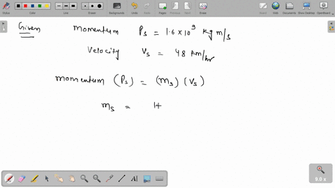 a-what-is-the-mass-of-a-large-ship-that-has-a-momentum-of-160-times-109-mathrmkg-cdot-mathrmm-math-2-86433