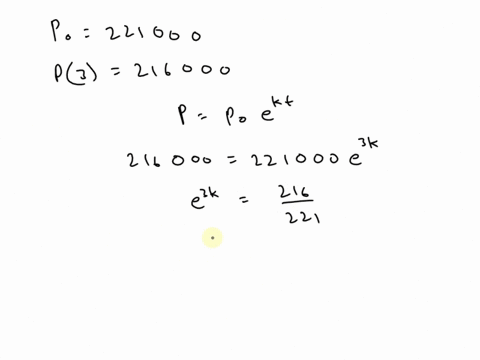 the-population-of-a-midwest-industrial-town-decreased-from-221000-to-216000-in-just-3-years-assuming-the-population-decays-at-a-rate-proportional-to-its-size-what-will-the-population-be-after-an-addit