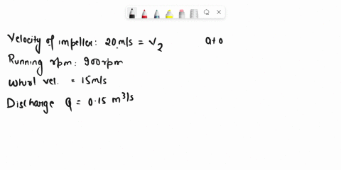 q1-find-the-dimensions-of-the-centrifugal-pump-diameter-and-width-if-you-know-that-the-velocity-of-impeller-is-20-ms-and-running-with-900-rpm-whirl-velocity-is-5-ms-and-discharge-is-015-m3s-32355