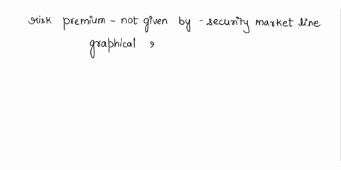 the-required-risk-premium-for-any-investment-is-given-by-the-security-market-linetrue-or-false-43711