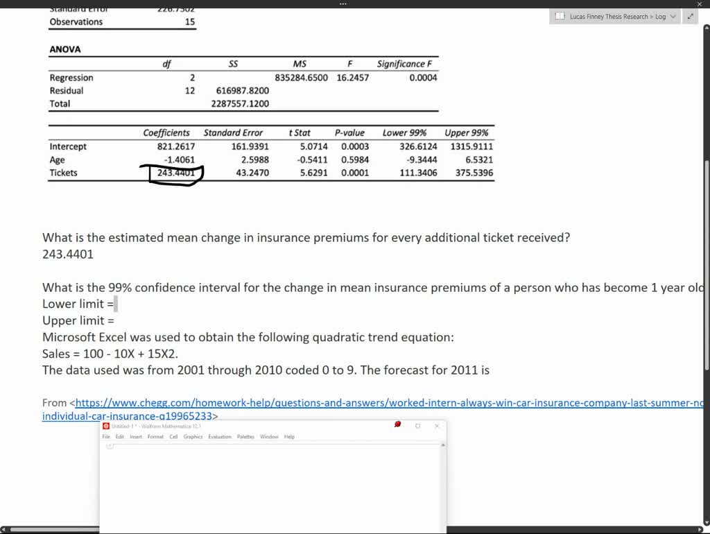 SOLVED You worked as an intern at We Always Win Car Insurance Company last summer You notice