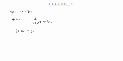 320points-assume-the-fermi-energy-level-for-si-is-035-above-the-valence-energy-band-i-determine-the-temperature-at-which-there-is-a-10-probability-that-the-state-e-025kt-will-n-ontain-an-ele-71704