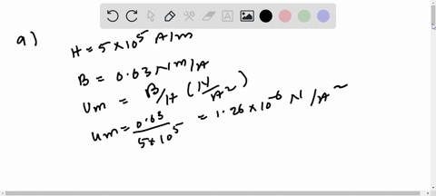 q3the-magnetic-flux-density-within-a-bar-of-some-material-is-0630-tesla-at-an-h-field-of-5x105-alm-compute-the-following-for-this-material-a-the-magnetic-permeability-and-b-the-magnetic-susc-20723