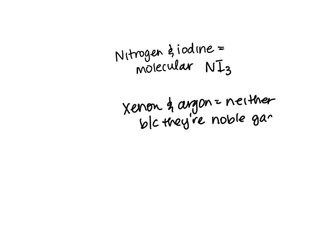 Nitrogen And Iodine Ionic Compound Printable Form, Templates and Letter