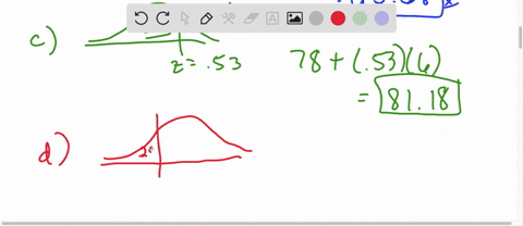 scores-on-an-examination-are-assumed-to-be-normally-distributed-with-mean-78-and-variance-36-a-what-is-the-probability-that-a-person-taking-the-examination-scores-higher-than-72-b-suppose-th-87883